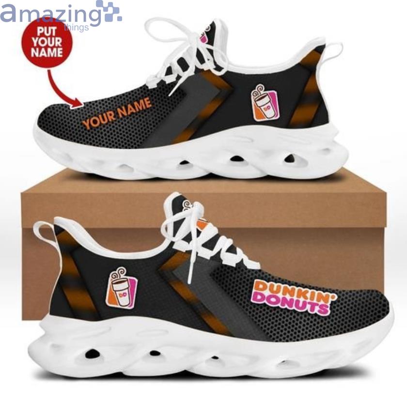 Dunkin Donuts Max Soul Sneaker Custom Name Shoes Product Photo 2