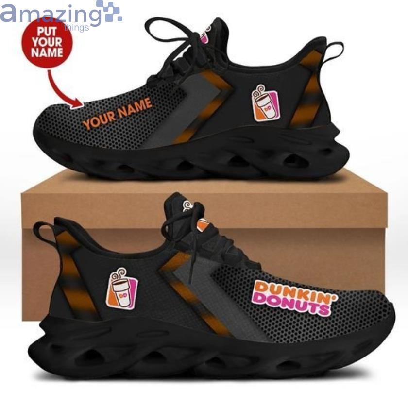 Dunkin Donuts Max Soul Sneaker Custom Name Shoes Product Photo 1