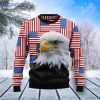 Eagle Usa Flag Cute Gift American Ugly Christmas Sweater
