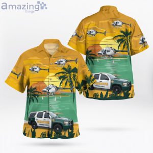 Escambia County Sheriff Chevrolet Tahoe Ppv & Bell Oh-58C Kiowa Hawaiian Shirt Product Photo 1