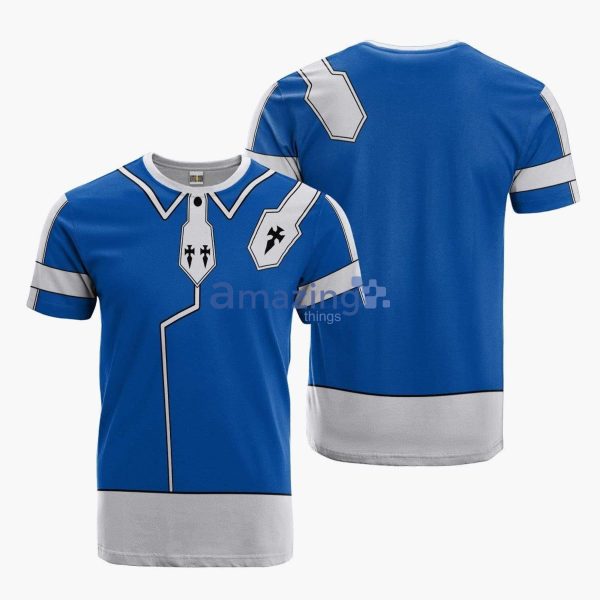 Eugeo Uniform Sword Art Online Anime All Over Print 3D T-Shirt Product Photo 1