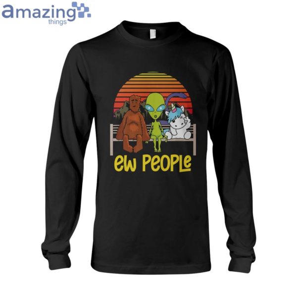 Ew People Unicorn Loch Ness Ladies T-Shirt Product Photo 7