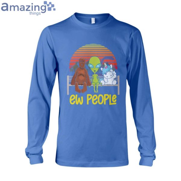 Ew People Unicorn Loch Ness Ladies T-Shirt Product Photo 8