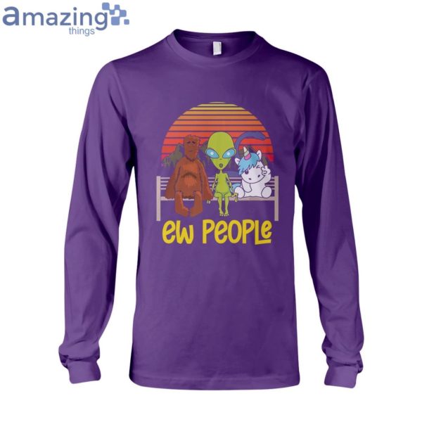 Ew People Unicorn Loch Ness Ladies T-Shirt Product Photo 9