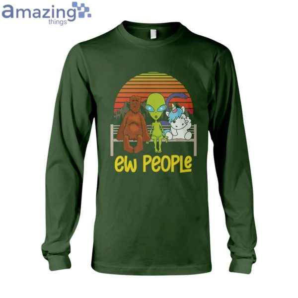 Ew People Unicorn Loch Ness Ladies T-Shirt Product Photo 10