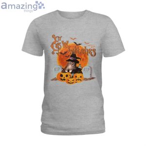 Eww, Witches Cat Halloween T-Shirt Long Sleeve Tee Product Photo 3