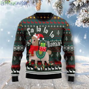 Falalala 2025 llama sweater