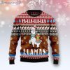 Fa Lla Lla Llamas Cute Gift Ugly Christmas Sweater