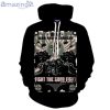 Fallout War Never Changes Power Armor Poster Full Print 3D Hoodie
