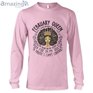 February Black Queen My Heart On My Sleeve Ladies T-Shirt Product Photo 8