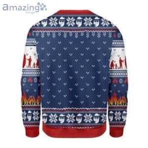 Firefighter Do It For The Ho's Ugly Christmas Sweater Product Photo 2