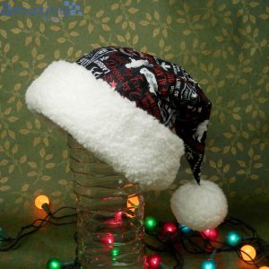 First Responders Vintage Style Christmas Santa Hat For Adult And Child Product Photo 2