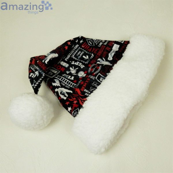 First Responders Vintage Style Christmas Santa Hat For Adult And Child Product Photo 5