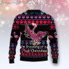 Flamingo I’m Dreaming Pink Christmas Ugly Christmas Sweater