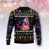 Flamingo On The Naughty List Funny Family Ugly Christmas Sweater Gifts