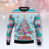 Flip-Flops Christmas Tree I’m Dreaming Of Flip-Flops Christmas Ugly Christmas Sweater