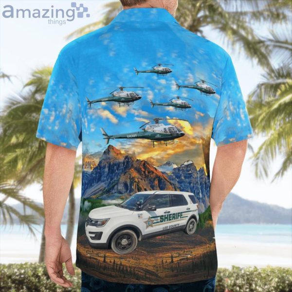 Florida Lee County Sheriff’S Office Ford Police Interceptor Hawaiian Shirt Product Photo 2