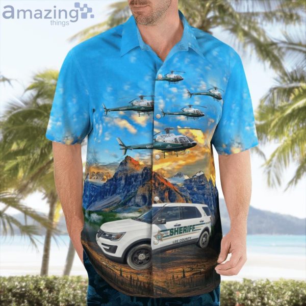 Florida Lee County Sheriff’S Office Ford Police Interceptor Hawaiian Shirt Product Photo 4