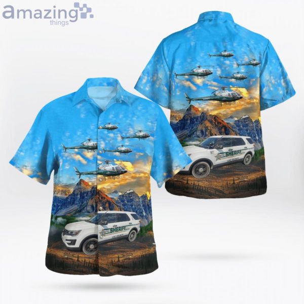 Florida Lee County Sheriff’S Office Ford Police Interceptor Hawaiian Shirt Product Photo 1