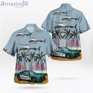 Florida Osceola County Sheriff Dodge Helicopter Hawaiian Shirt Product Photo 1