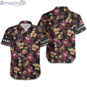 Florida State Seminoles Custom Name & Number Personalized Hawaiian Shirt