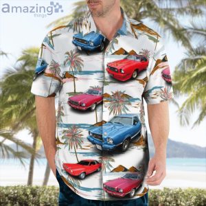Ford Mustang Second Generation Car Lover Hawaiian Shirt Product Photo 3