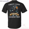 Forget Candy Just Give Me Canadian Mist Whiskey Halloween T-Shirt Product Photo 2 Product photo 2