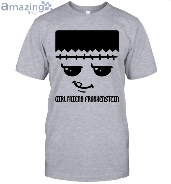 Frankenstein Family Halloween Girlfriend T-Shirt Product Photo 4