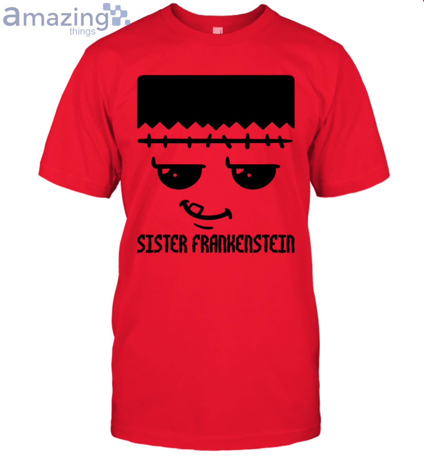 Frankenstein Family Halloween Sister T Shirt image Frankenstein Family Halloween Sister T-Shirt Product Photo 3