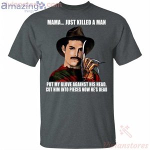Freddie Mercury In Freddy Krueger Bohemian Rhapsody Halloween T-Shirt Product Photo 2