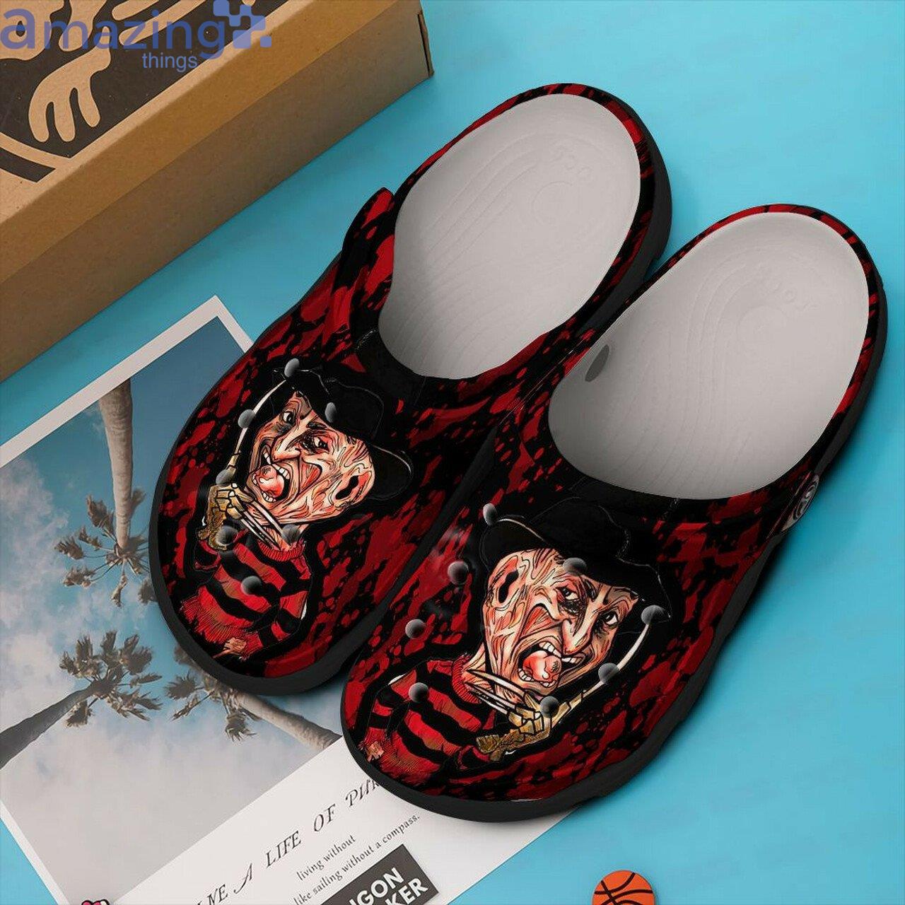 Freddy Krueger Funny Halloween Gift Clog Shoes Product Photo 1