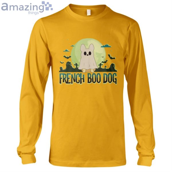 French Boo Dog Halloween Long Sleeve T-Shirt Product Photo 4