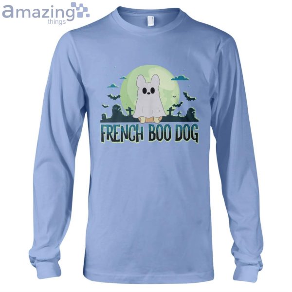 French Boo Dog Halloween Long Sleeve T-Shirt Product Photo 5