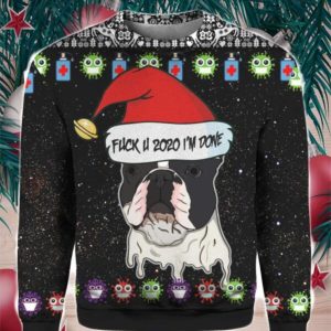 French Bulldog Ugly Christmas Sweater