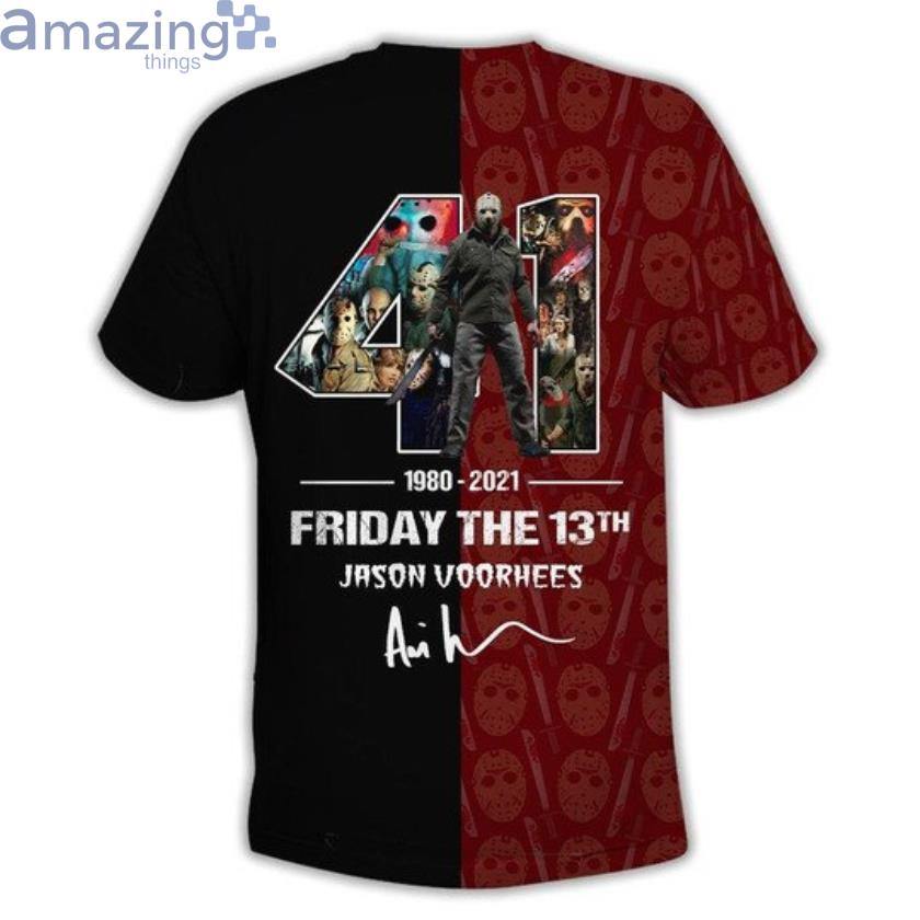 Friday The 13th Halloween Halloween 3D T-Shirt Product Photo 1
