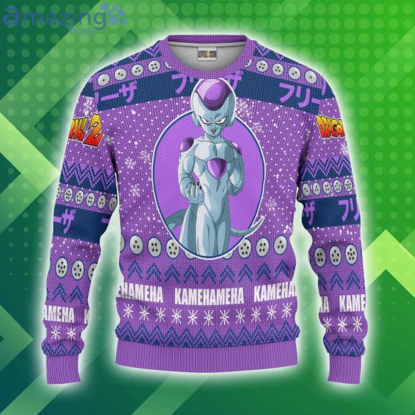 Frieza Custom Dragon Ball Christmas Ugly Sweater Anime 3D Sweater Product Photo 1