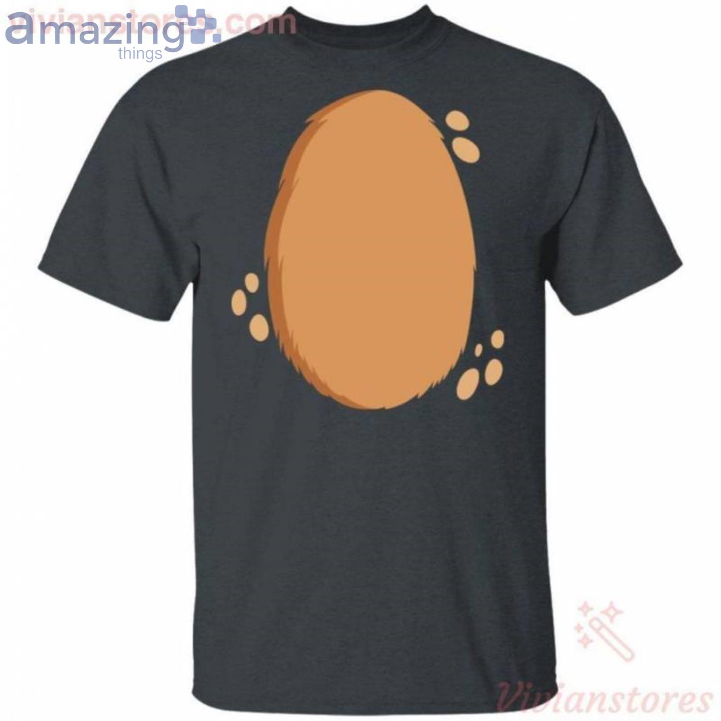 Funny Deer Belly Halloween Funny T Shirt For Big Belly image Funny Deer Belly Halloween Funny T-Shirt For Big Belly Product Photo 2