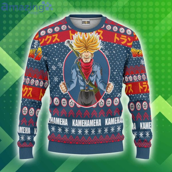Future Trunks Dragon Ball Custom Christmas Ugly Sweater Anime 3D Sweater Product Photo 1