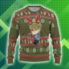 Genos Custom One Punch Man Christmas Ugly Sweater Anime 3D Sweater