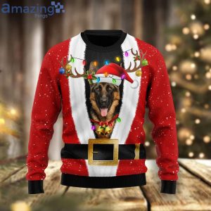 German Shepherd Christmas Family Ugly Christmas Sweater Gifts Product Photo 1