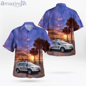 Gettysburg Pennsylvania Police 2009 Ford Edge Hawaiian Shirt Product Photo 1