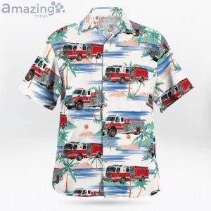 Gilford Belknap County New Hampshire Gilford Fire Rescue Hawaiian Shirt image Gilford Belknap County New Hampshire Gilford Fire-Rescue Hawaiian Shirt Product Photo 3