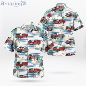 Gilford Belknap County New Hampshire Gilford Fire-Rescue Hawaiian Shirt Product Photo 1