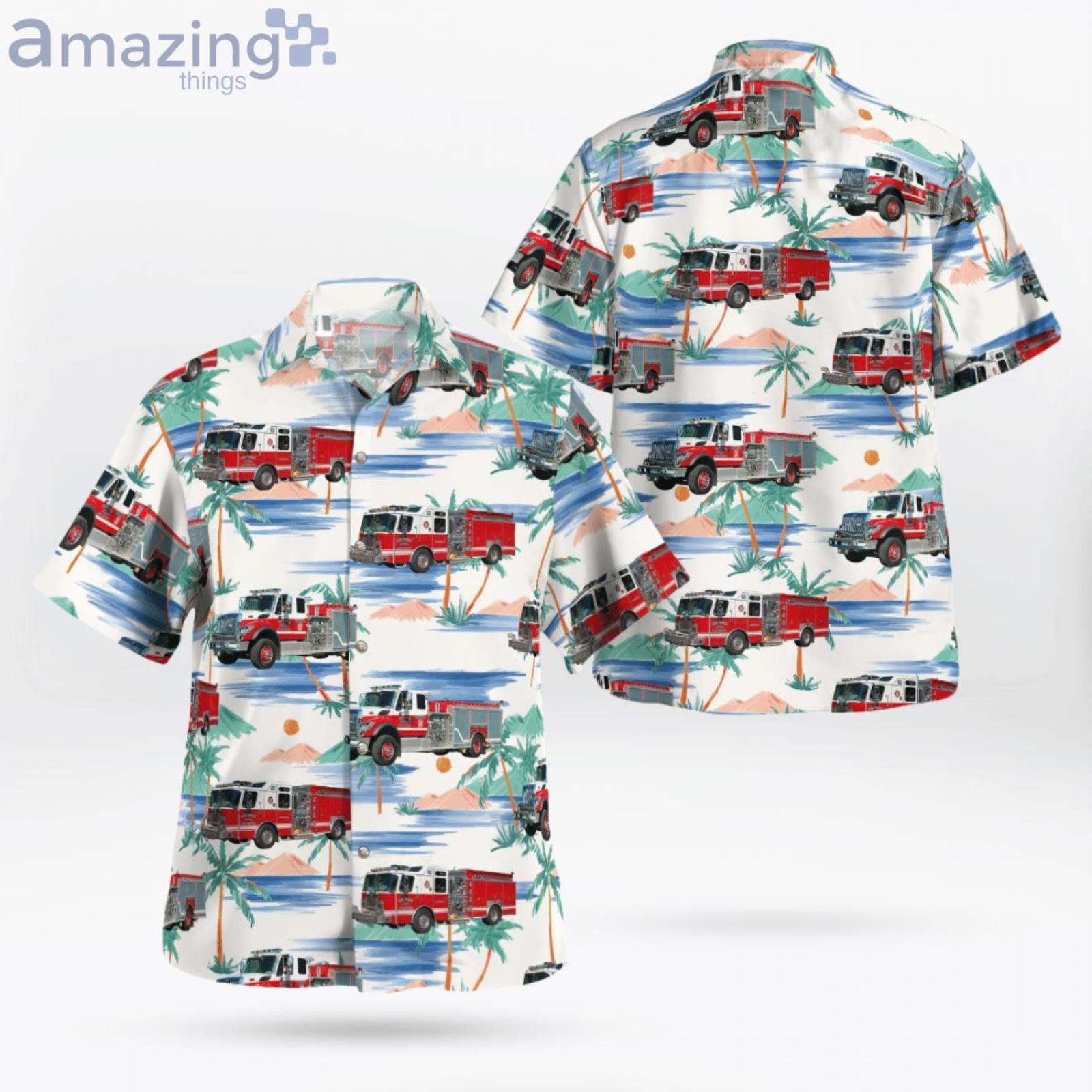 Gilford Belknap County New Hampshire Gilford Fire Rescue Hawaiian Shirt image Gilford Belknap County New Hampshire Gilford Fire-Rescue Hawaiian Shirt Product Photo 1 Product photo 1