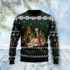 Giraffe Christmas Tree And Gift Christmas Sweater