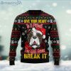 Give Your Heart Pitbull Ugly Christmas Sweater Family Ugly Christmas Sweater Gifts