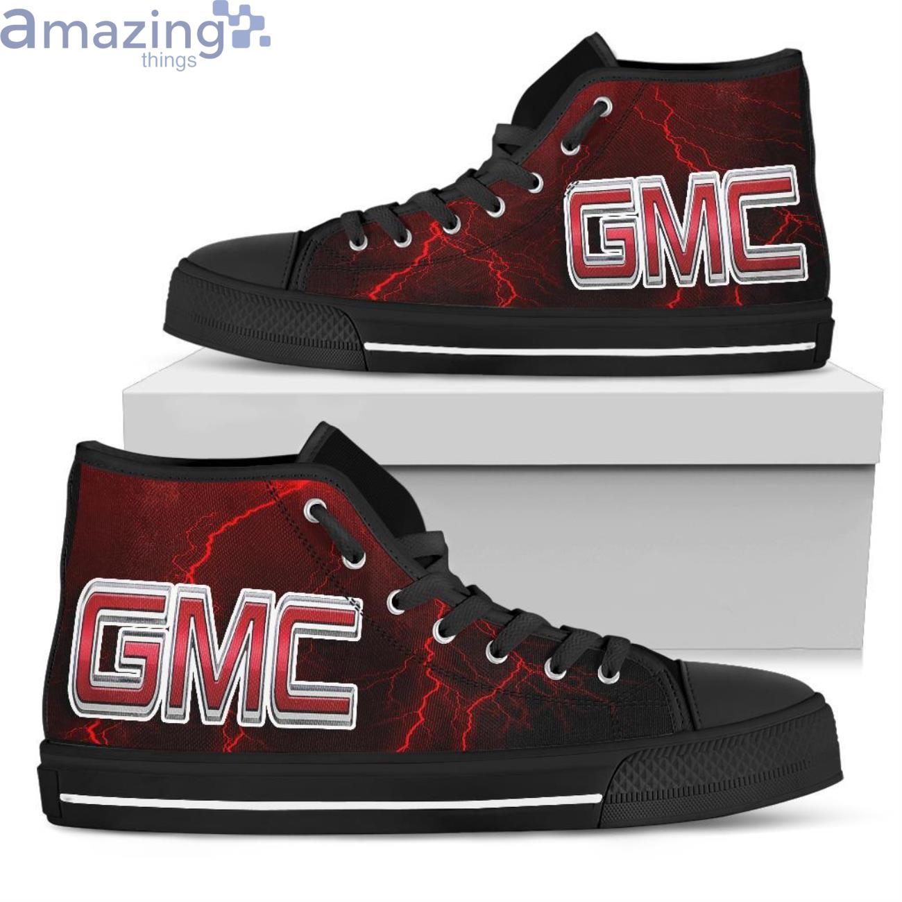 Gmc Thunder and Lightning Red High Top Shoes Product Photo 1 Gmc Thunder and Lightning Red High Top Shoes Product Photo 1