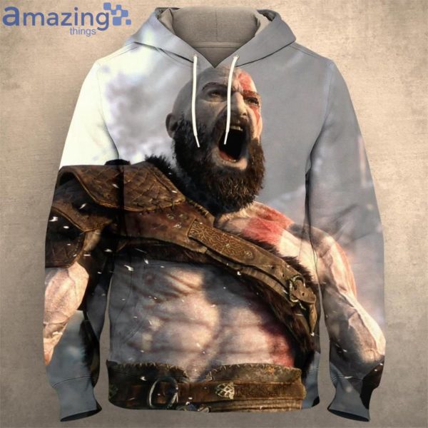 God Of War All Over Print 3D Hoodie Gift For Movie's Fansproduct photo 1