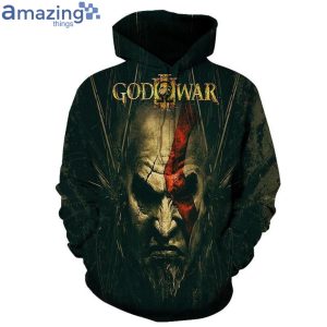 God Of War Pullover Printed Over Unisex Hoodieproduct photo 2