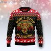 Golden Retriever Dog Don’t Stop Retrievin Christmas Ugly Sweater